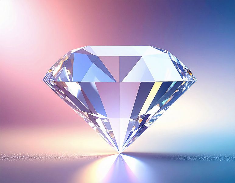 Diamant mit Farben von Mustafa Kurnaz