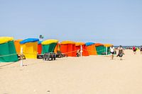 Bunte Sonnenschirme