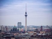 Berlin Skyline / Fernsehturm von Alexander Voss Miniaturansicht