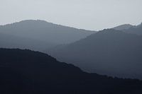 Sunset in the mountains
