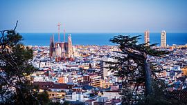 Barcelona - Skyline by Alexander Voss