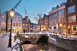 Smalle Haven Den Bosch dans une ambiance hivernale