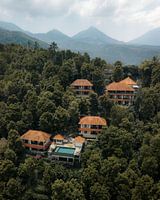 Les montagnes vertes de Bali - vue de Munduk