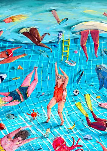 Surreal Pool Fun