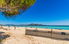 Mallorca, Alcudia, Can Picafort, Platja de Muro, Spanien Balearische Inseln von Alex Winter