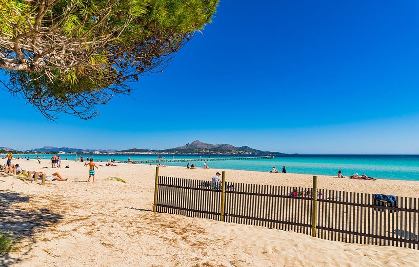 Mallorca, Alcudia, Can Picafort, Platja de Muro, Spain Balearic islands by Alex Winter
