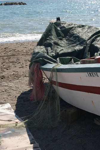 Vissersboot in Andalusië (Spanje) 