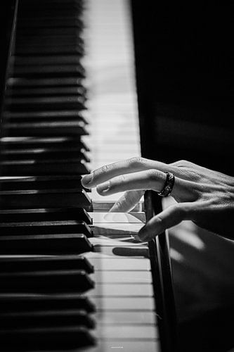 Die Hände eines Pianisten