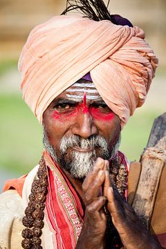 Indian Sadhu by Dennis Claessens