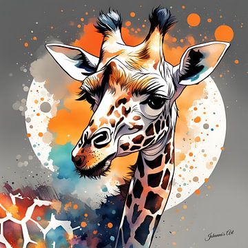 Chibi-Giraffe 1 von Johanna's Art