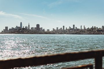 Skyline van San Francisco | Reisfotografie | Californië, U.S.A. van Sanne Dost