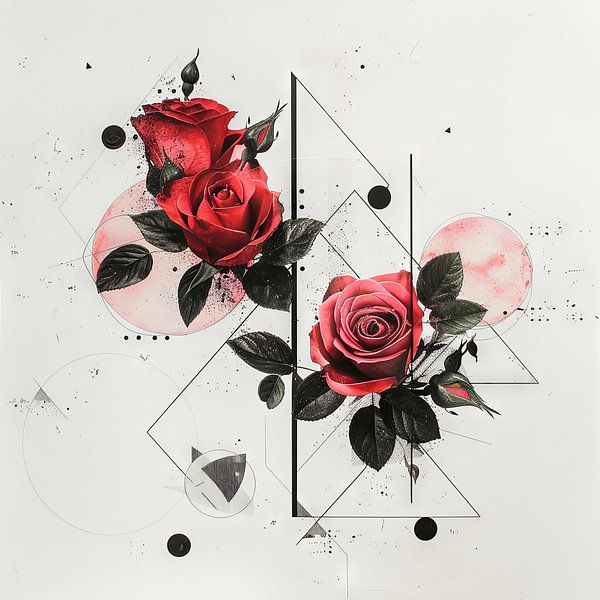 Roses by Poster Art Shop
