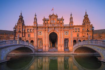 Plaza de España, Sevilla van Henk Meijer Photography