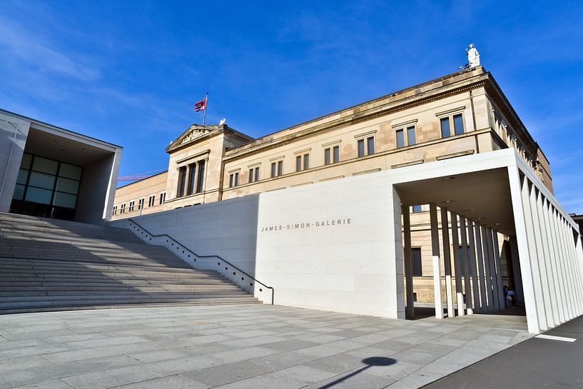 James Simon Gallery on Berlin's Museum Island by Silva Wischeropp