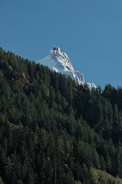 Majestic Aiguille du Midi by Luci Boreali