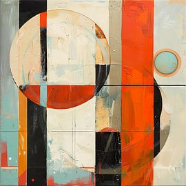 Farbenfrohe Geometrie von Poster Art Shop