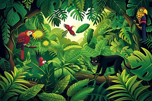 Der pulsierende Regenwald