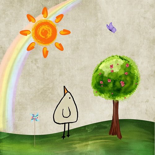 Zon is hier - piep