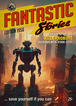 Fantastic Stories #1, New York vernietigd van Ted Decker