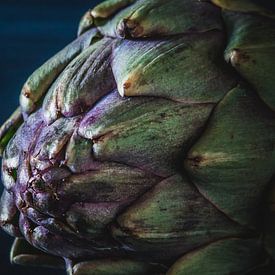 Close-up of an artichoke by ElkeS Fotografie