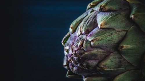 Close-up of an artichoke
