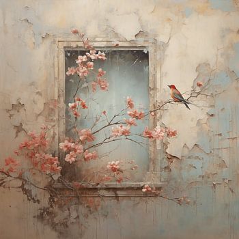 Bloeiend Venster naar het Verleden