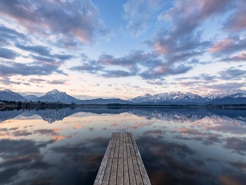 Zonsopgang in Allgäu