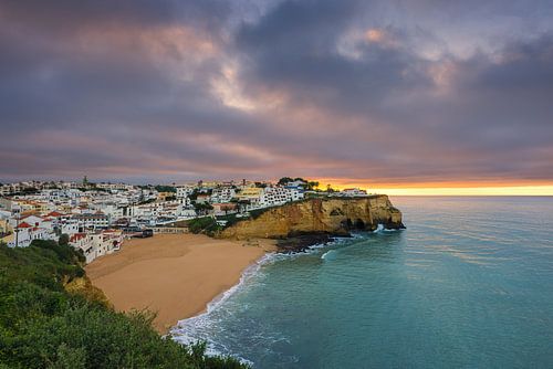 Sunrise in Carvoeiro, Algarve, Portugal by Henk Meijer Photography