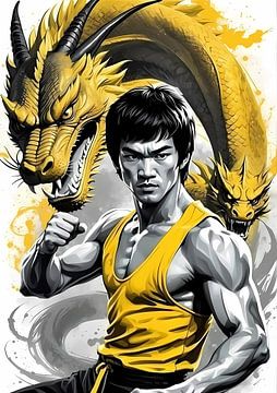 Bruce Lee van KingdomArt