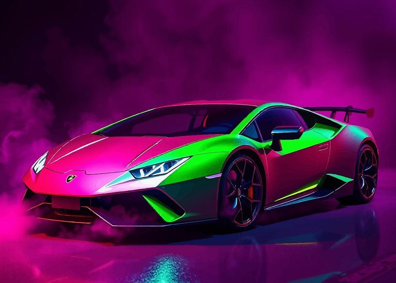 Lamborghini Huracan Grüne Gottesanbeterin (Verde Mantis) 2 von MIROKKU