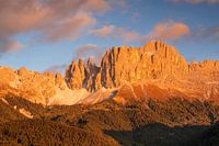 Catinaccio at sunset, Dolomites
