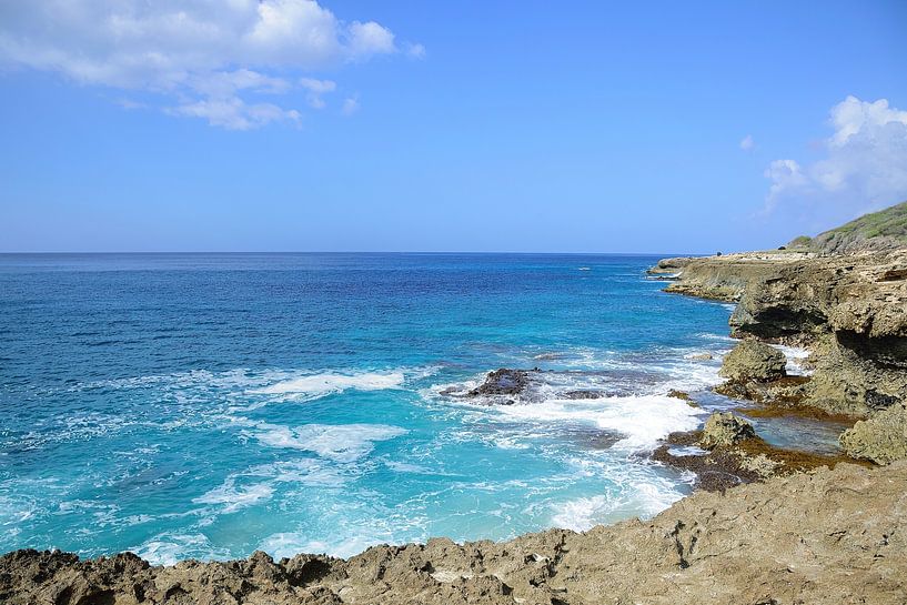 Awesome blue ocean waves by Frank's Awesome Travels
