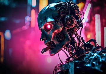 Cyberpunk Robot van BRZ999