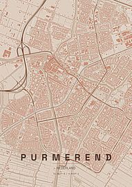 Stadtplan von Purmerend von Stef van Campen
