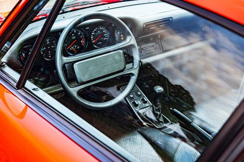Porsche 959 1980 supercar dashboard
