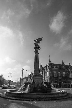 The Bossche Dragon in black and white by Andrea Pijl - Pictures