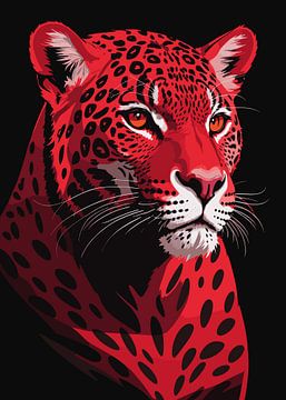 Rood luipaard van MIROKU
