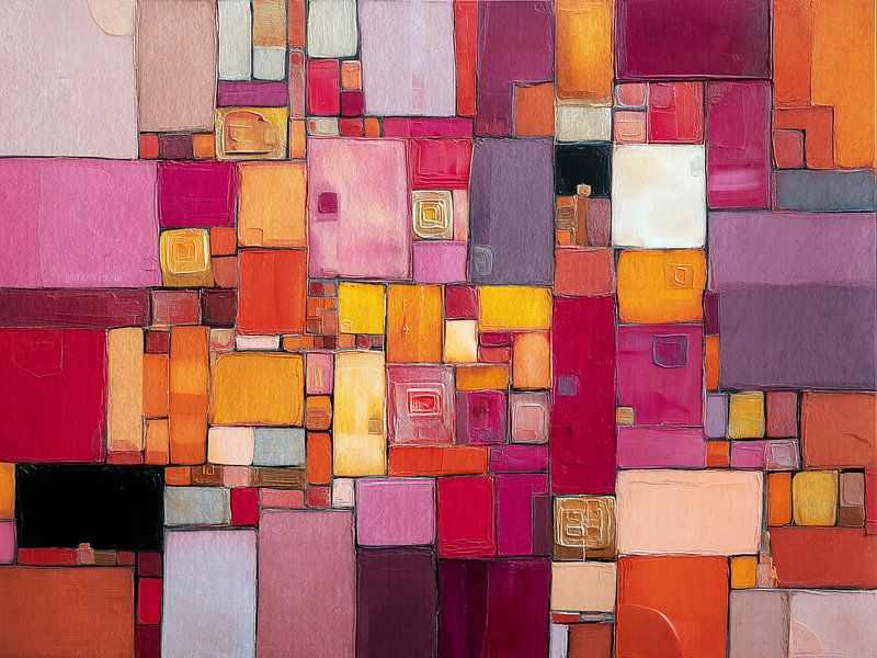 Cubisme coloré par Jacky