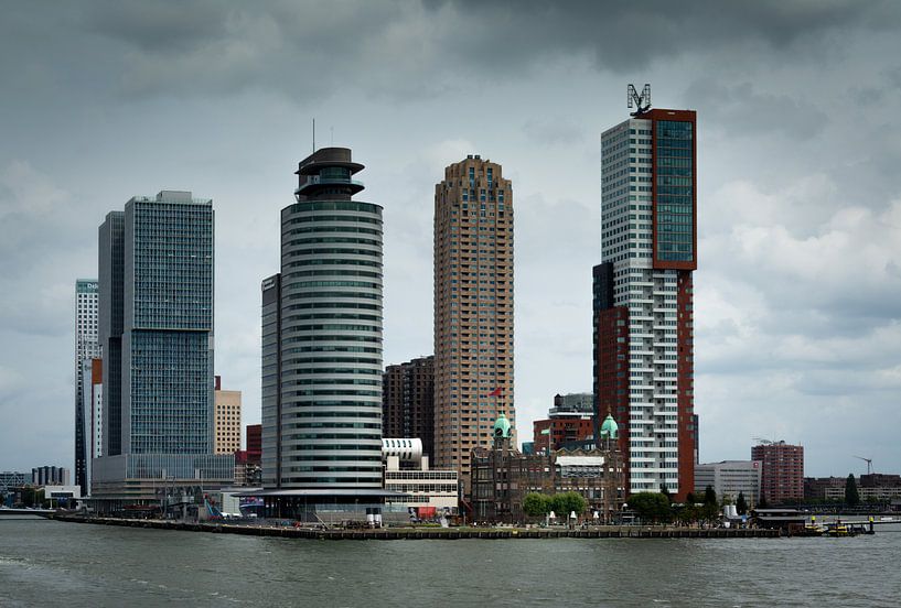 Manhattan aan de Maas (Rotterdam) van Mylène Amoureus
