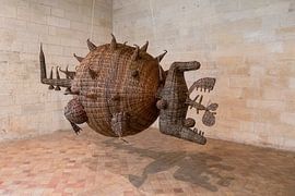 Animal fantastique de roseau sur Noud de Greef