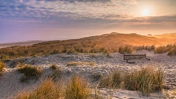 Zonsopkomst op Vlieland van Henk Meijer Photography