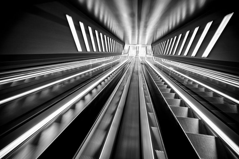 Escalator Forum Groningen (Netherlands) by Marcel Kerdijk