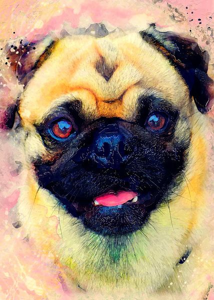 Dog 3 animals art #dog #dogs by JBJart Justyna Jaszke