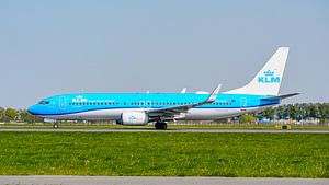 KLM Boeing 737-800 Passagierflugzeug.