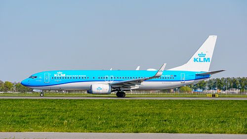 KLM Boeing 737-800 Passagierflugzeug.