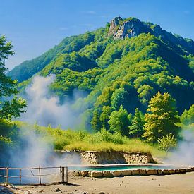 Hot springs Azores, São Miguel by Hans Levendig (lev&dig fotografie)