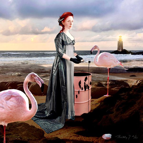 Oil Painting by Blikstjinder by Betty J