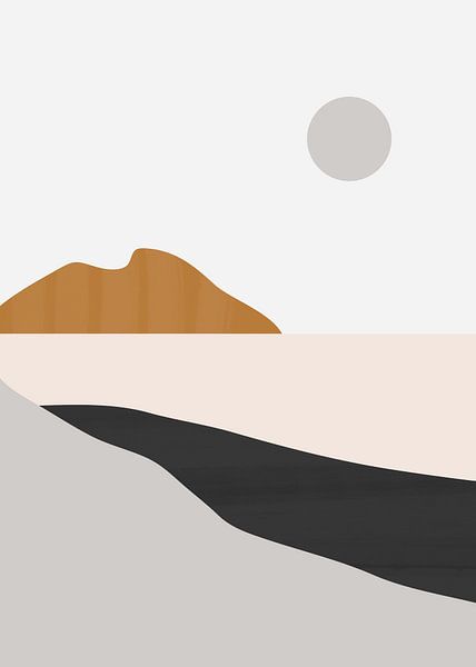 Minimal Art Landscape by ThingDesign 