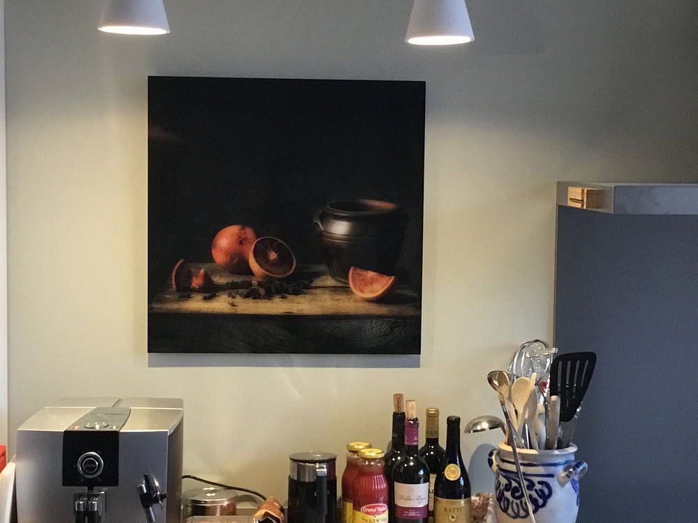 Stilleben Blutorange  von Monique van Velzen 