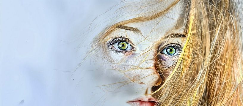 Fascination of the eyes by Frank Heinz